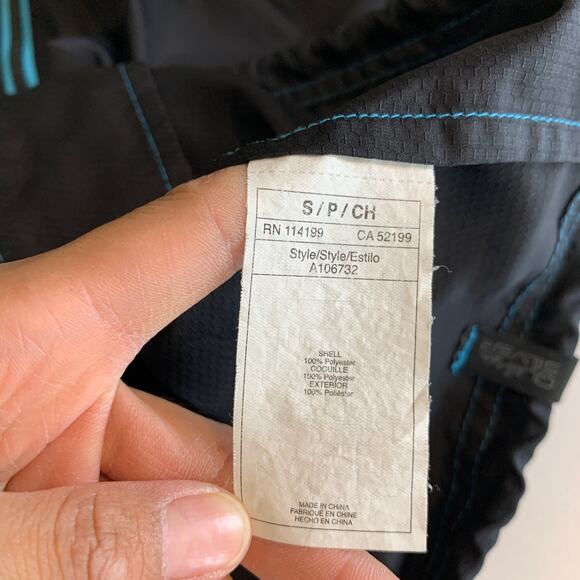 Quiksilver Jacket Womens S Small Black Full Zip Hooded Performance Lightweight - Picture 10 of 12